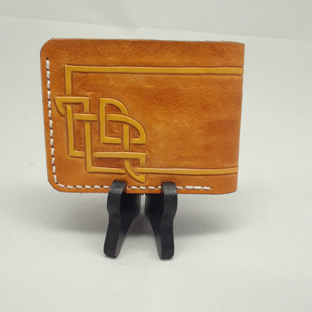 Tooled Celtic Design Bi-Fold Wallet