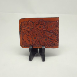 Western Tooled Bi-Fold Wallet