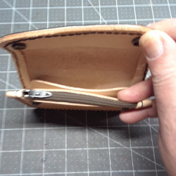 Mini Trucker Wallet - Initials LRW