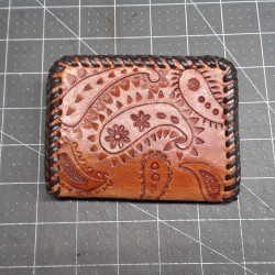 Money Clip Card Wallet - Initials CLD