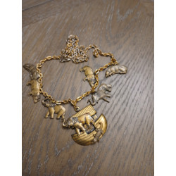 Ark and Animals Charm Bracelet