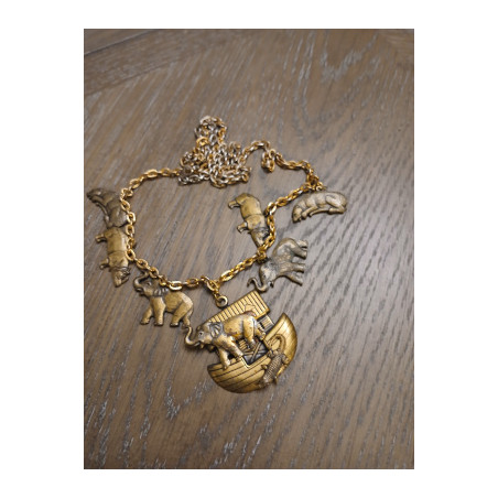 Ark and Animals Charm Bracelet