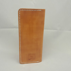 Dragon Tooled Leather Long Wallet