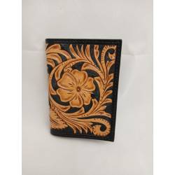 Wallet - Tooled Leather Passport Wallet
